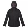 Regatta Womens/Ladies Bria Faux Fur Lined Waterproof Jacket (Black)