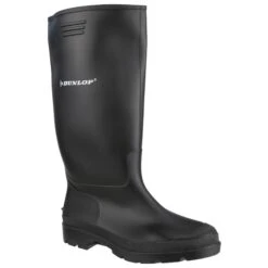 Dunlop 380PP Pricemaster Unisex Wellington Boots (Black)