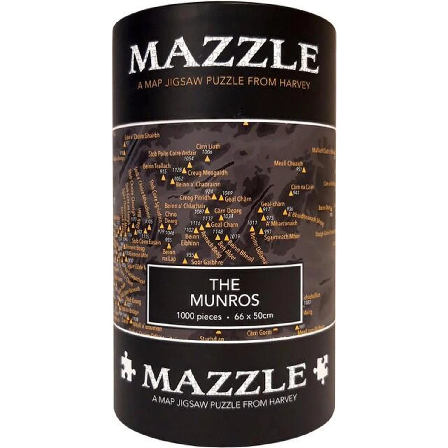 Munro Mazzle The Distinctive Map Jigsaw Puzzle 1 Munro Mazzle The Distinctive Map Jigsaw Puzzle
