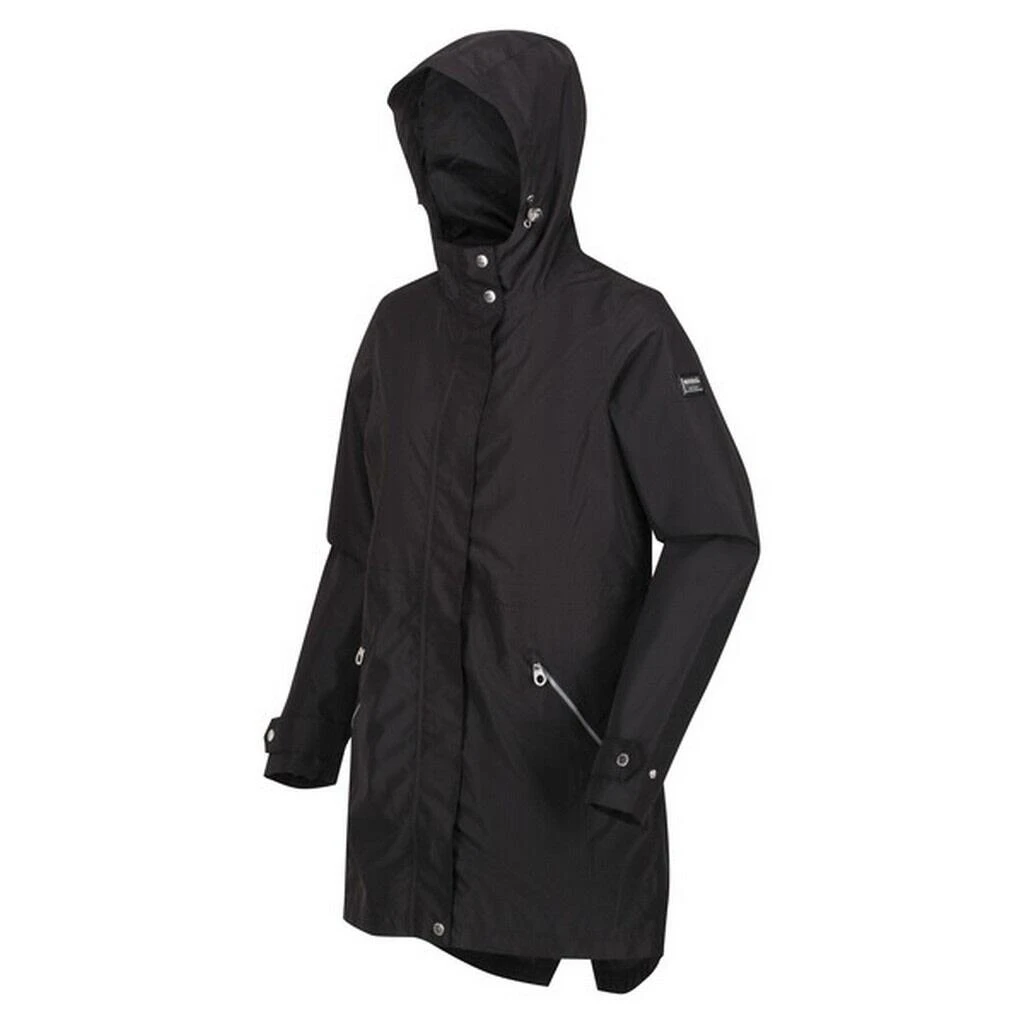 Regatta Womens/Ladies Lunora Midweight Parka (Black) 3 Regatta Womens/Ladies Lunora Midweight Parka (Black) - Image 3