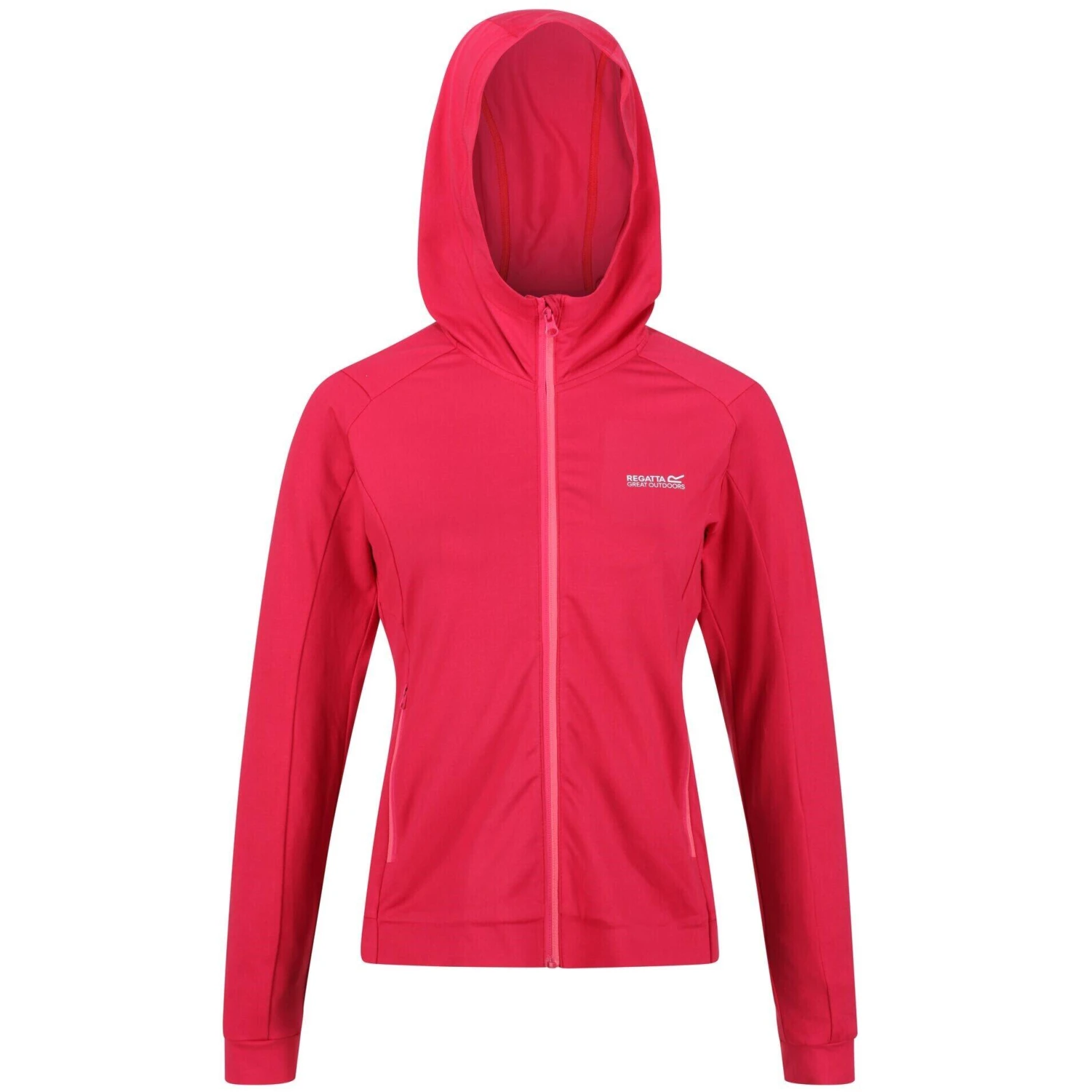Regatta Womens/Ladies Cuba II Soft Shell Jacket (Neon Peach) 6 Regatta Womens/Ladies Cuba II Soft Shell Jacket (Neon Peach) - Image 6