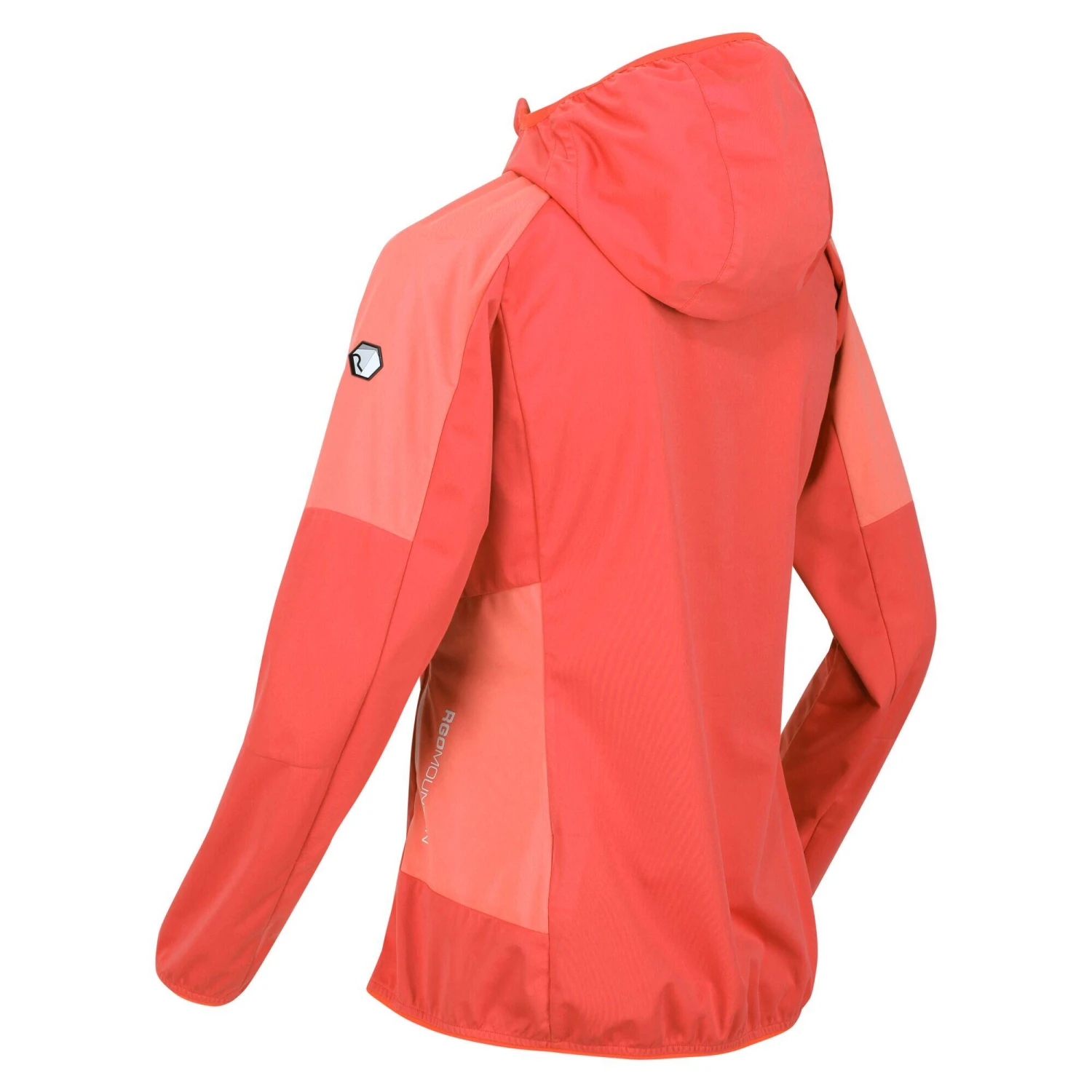 Regatta Womens/Ladies Tarvos IV Softshell Jacket (Neon Peach/Fusion Coral) 3 Regatta Womens/Ladies Tarvos IV Softshell Jacket (Neon Peach/Fusion Coral) - Image 3