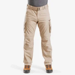 Men's Travel Trekking Zip-Off Cargo Trousers - Travel 100 Zip-Off -Hiking Gear Shop k9483a8097a2b3b4ef43c9e1998b06997