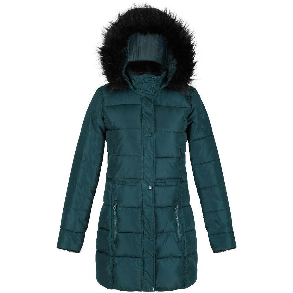 Regatta Womens/Ladies Della Insulated Parka (Evergreen) 1 Regatta Womens/Ladies Della Insulated Parka (Evergreen)