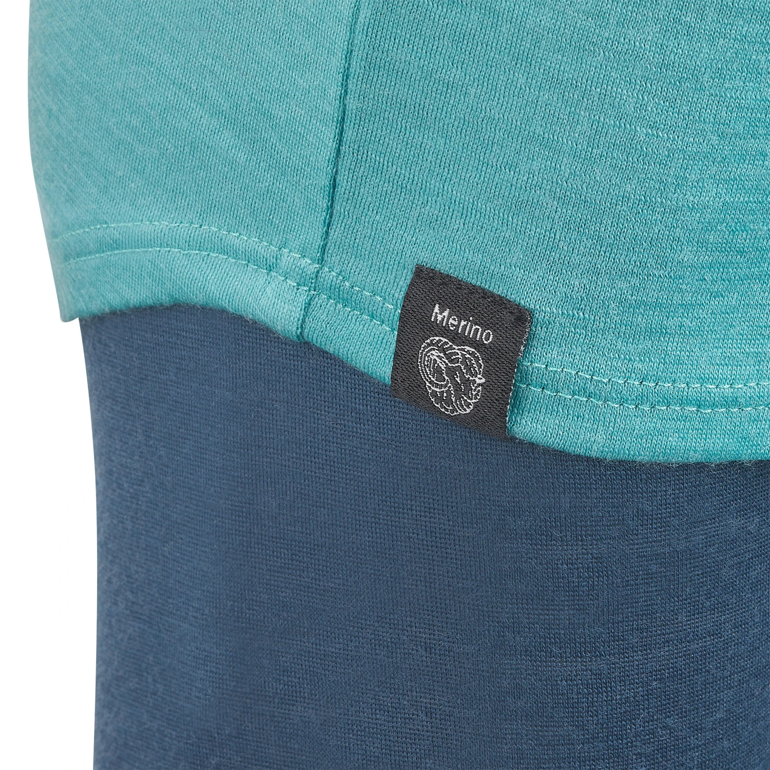 WEDZE Baby Ski Base Layer Top, Undershirt Merino Wool MERIWARM Turquoise 7 WEDZE Baby Ski Base Layer Top, Undershirt Merino Wool MERIWARM Turquoise - Image 7