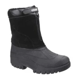 Cotswold Mens Venture Waterproof Winter Boots (Black)