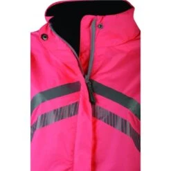 Weatherbeeta Unisex Adult Reflective Lightweight Waterproof Jacket (Hi Vis Pink) 7 Weatherbeeta Unisex Adult Reflective Lightweight Waterproof Jacket (Hi Vis Pink) -Hiking Gear Shop k990241dc7885611a76006c9596919bc0