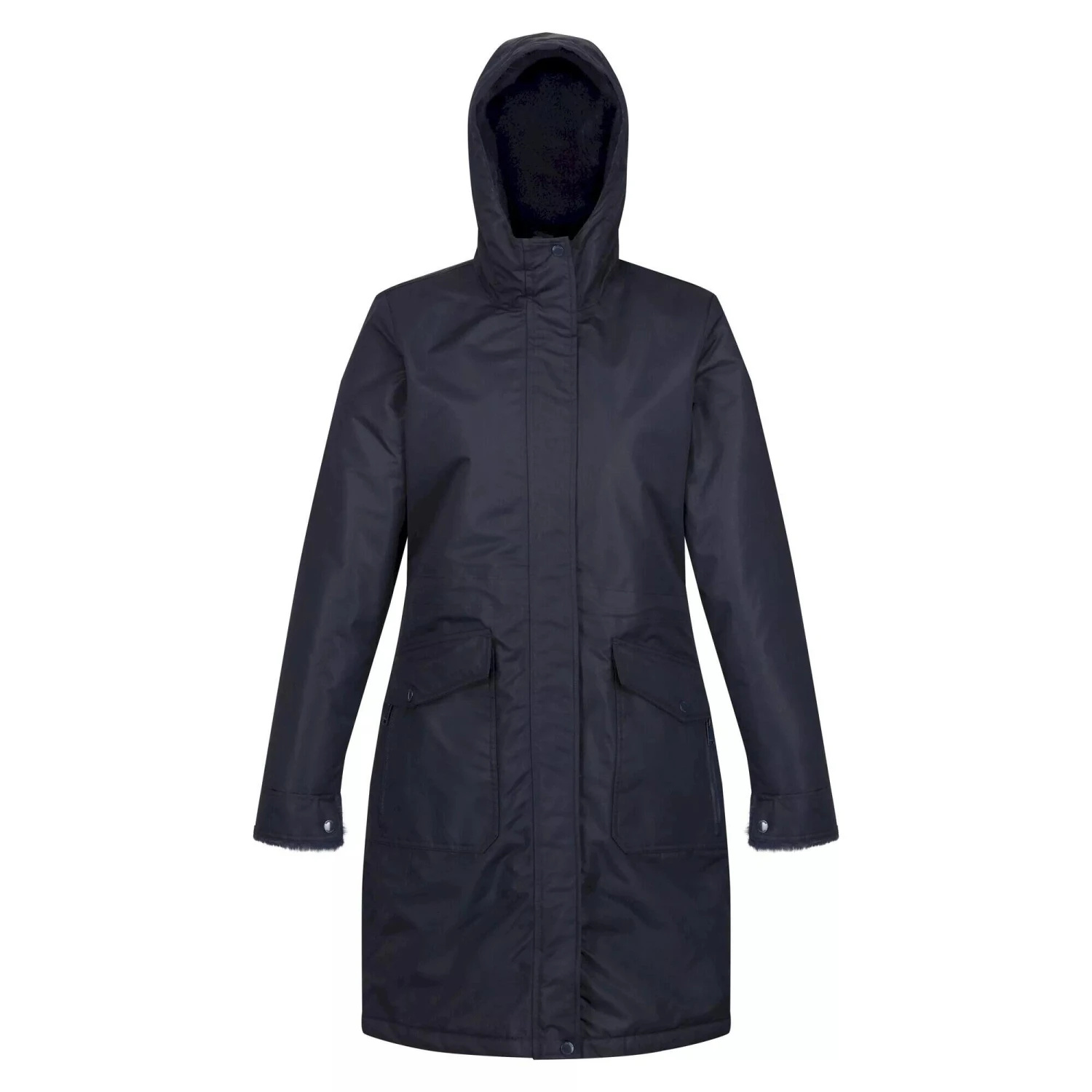 Regatta Womens/Ladies Romine Waterproof Parka (Black) 20 Regatta Womens/Ladies Romine Waterproof Parka (Black) - Image 20