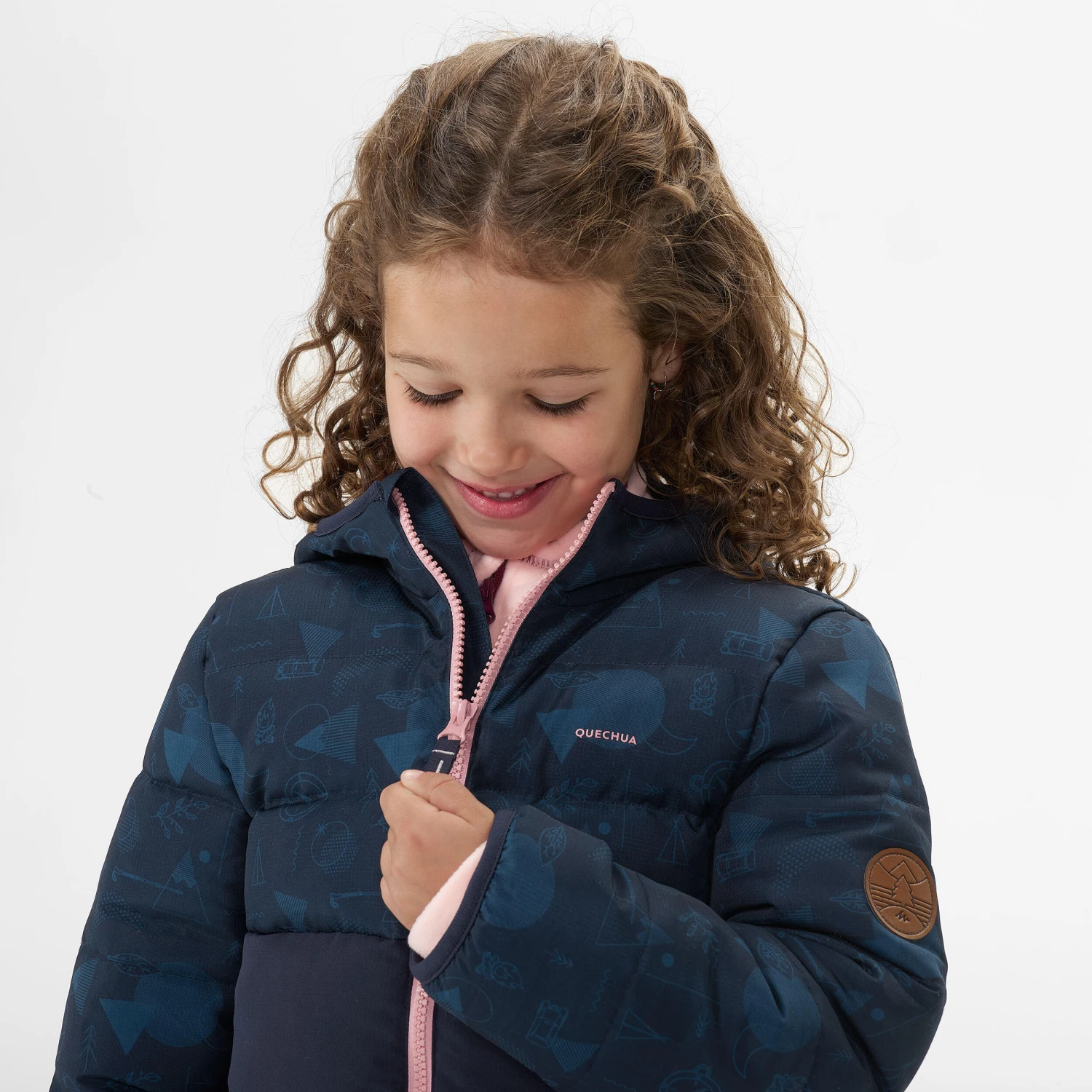Quechua Kids’ Hiking Padded Jacket - Aged 2-6 6 Quechua Kids’ Hiking Padded Jacket - Aged 2-6 - Image 6