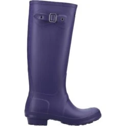 Cotswold Sandringham Plain PVC Wellingtons Purple