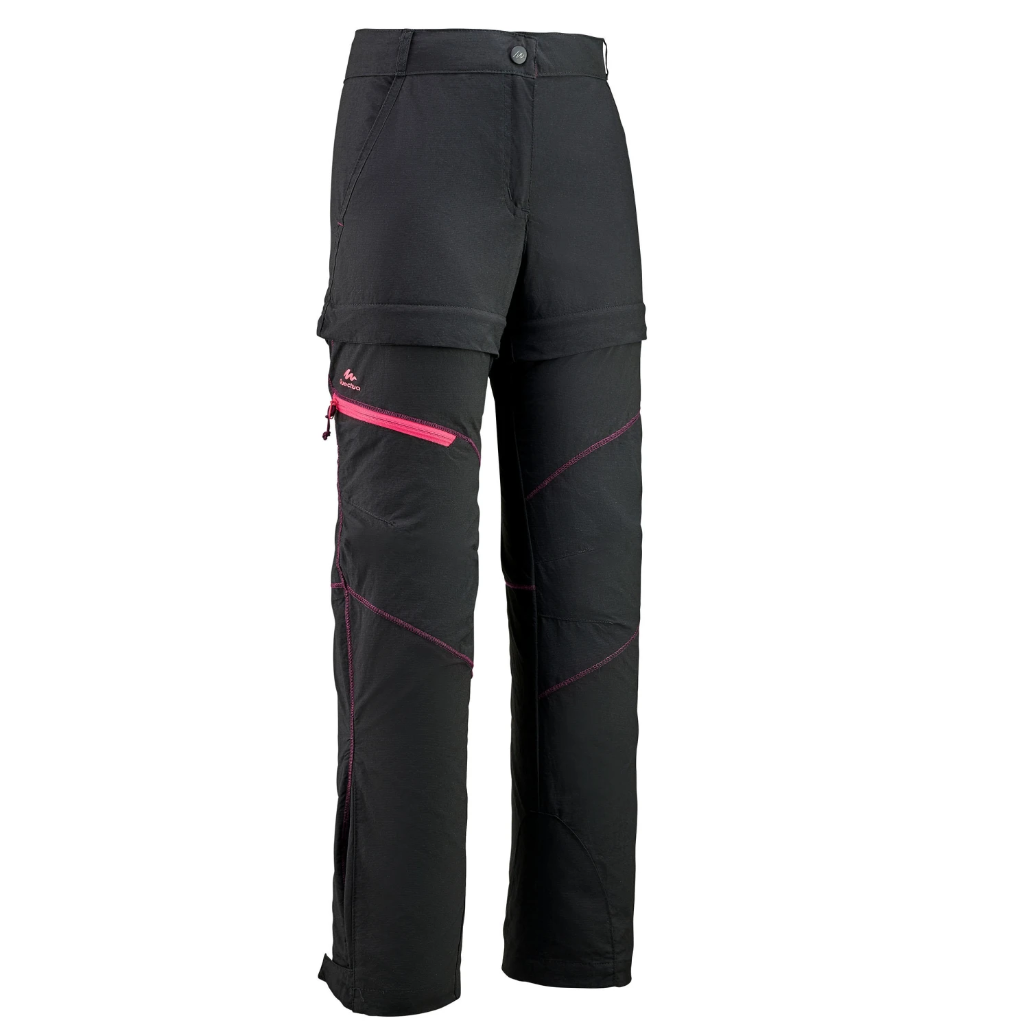 Quechua Kids’ Modular Hiking Trousers MH500 Aged 7 1 Quechua Kids’ Modular Hiking Trousers MH500 Aged 7