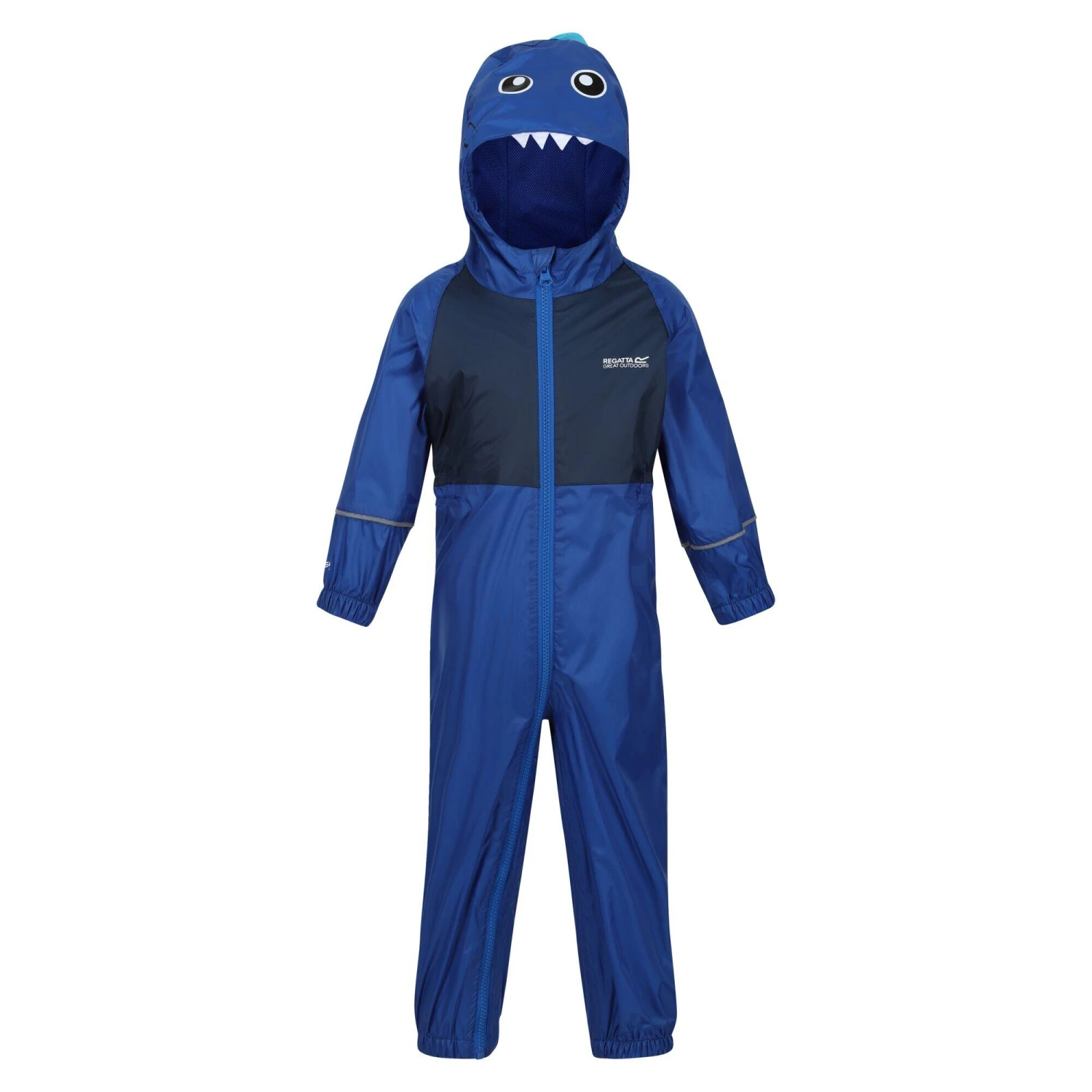 Regatta Kids' Charco Breathable Waterproof Puddle Suit 3 Regatta Kids' Charco Breathable Waterproof Puddle Suit - Image 3