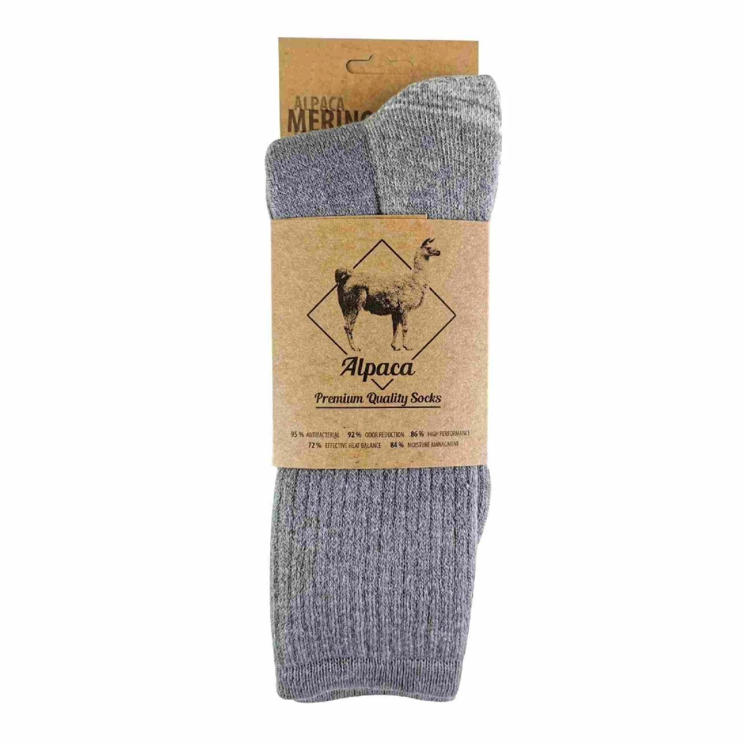 Alpaca Merinal Wool Heavyweight Cushioned Hiking Trekking Socks 2 Alpaca Merinal Wool Heavyweight Cushioned Hiking Trekking Socks - Image 2