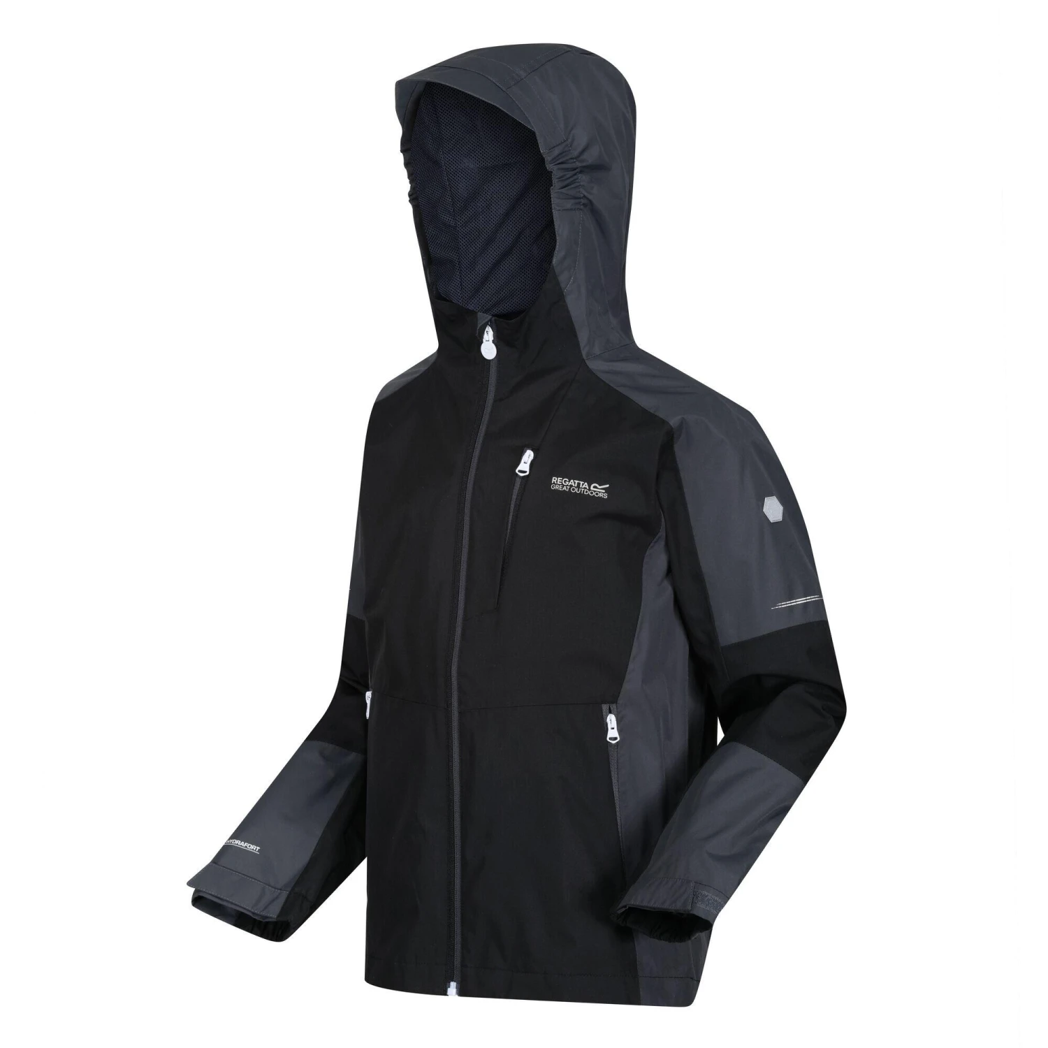 Regatta Calderdale II Kids' Hiking Waterproof Rain Jacket 1 Regatta Calderdale II Kids' Hiking Waterproof Rain Jacket