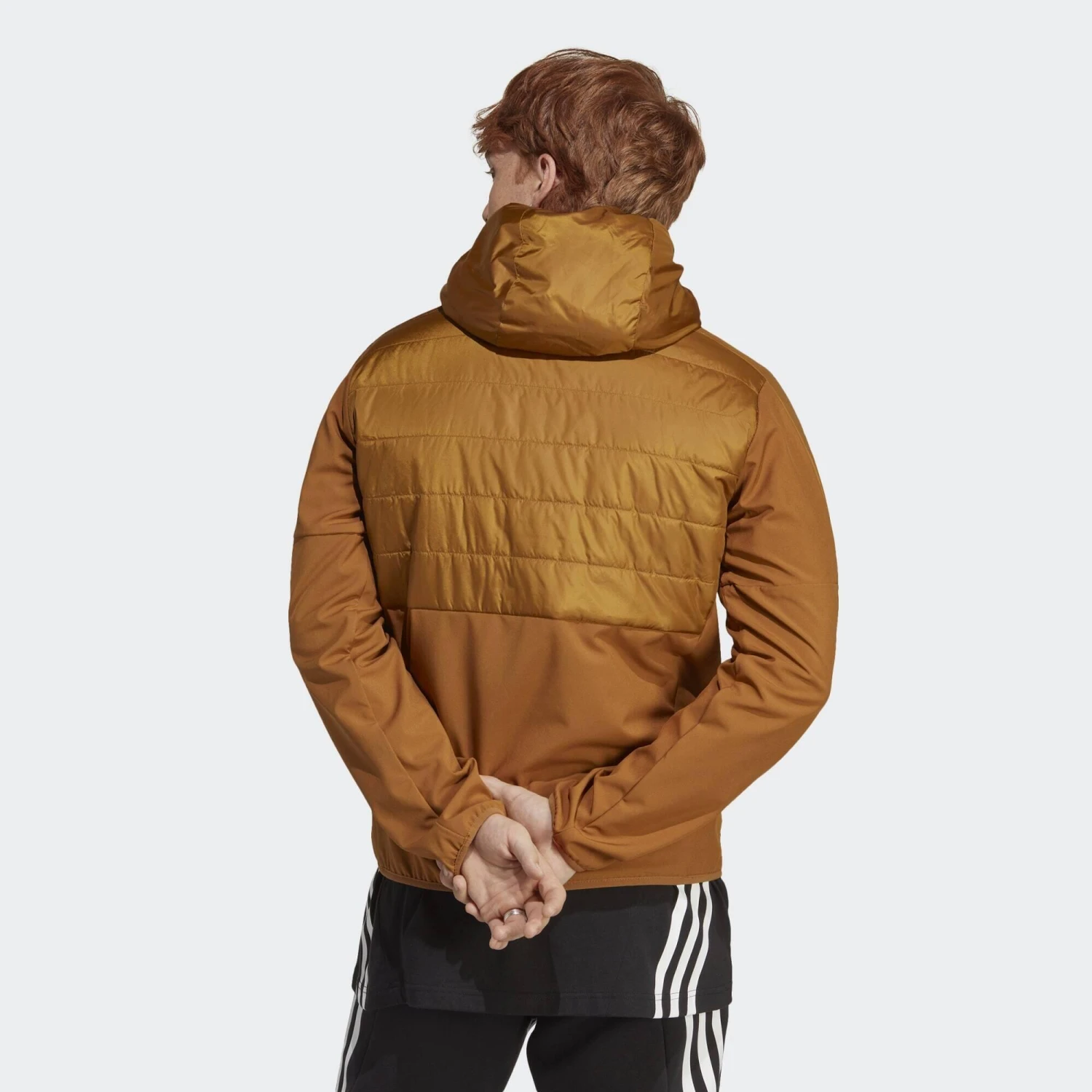 ADIDAS Essentials Insulated Hooded Hybrid Jacket 3 ADIDAS Essentials Insulated Hooded Hybrid Jacket - Image 3