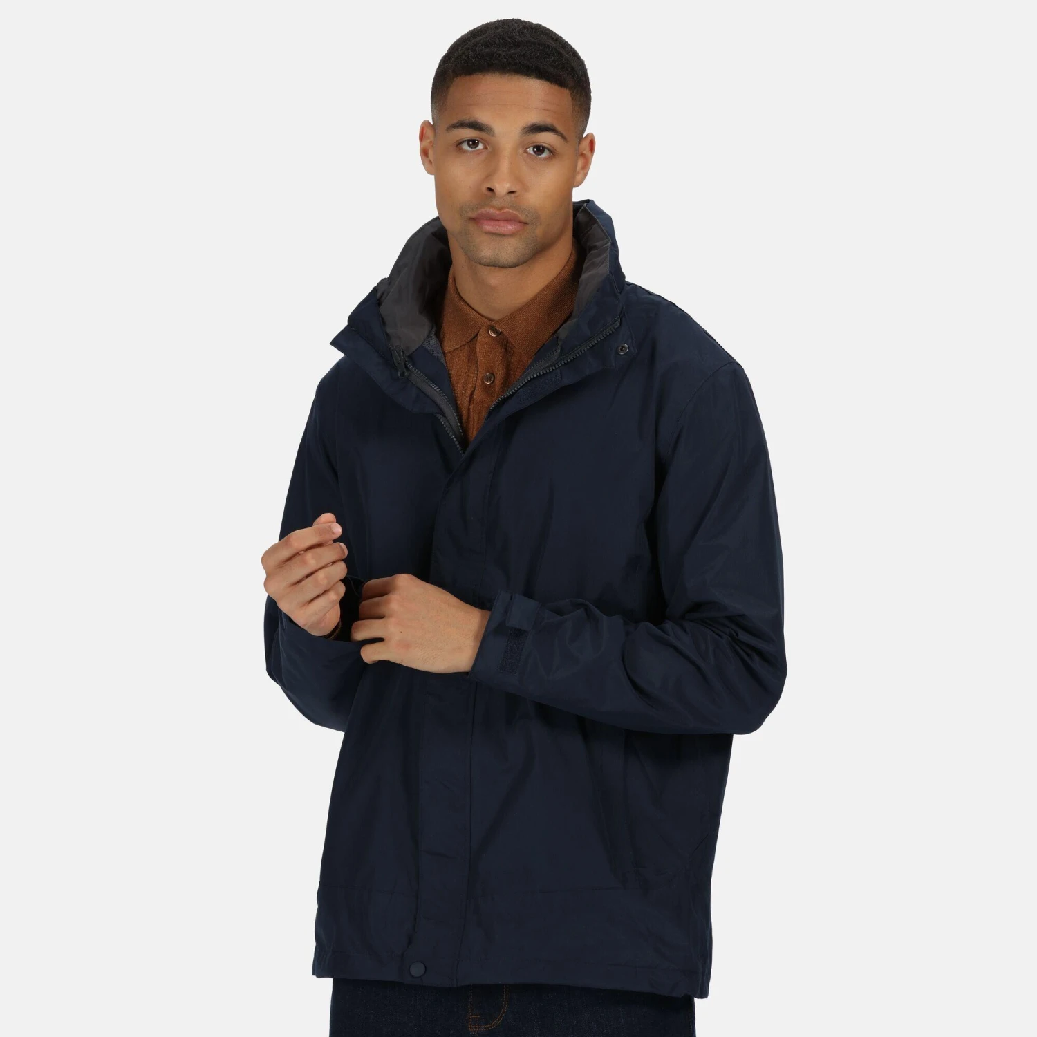 Regatta Mens Gibson IV Windproof Jacket (Black) 9 Regatta Mens Gibson IV Windproof Jacket (Black) - Image 9