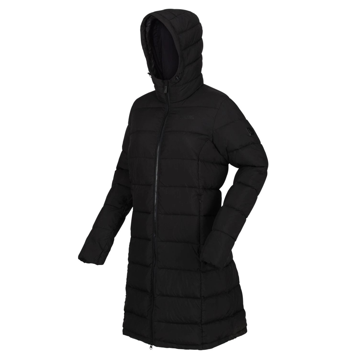 Regatta Womens/Ladies Pandia Insulated Parka (Black) 3 Regatta Womens/Ladies Pandia Insulated Parka (Black) - Image 3