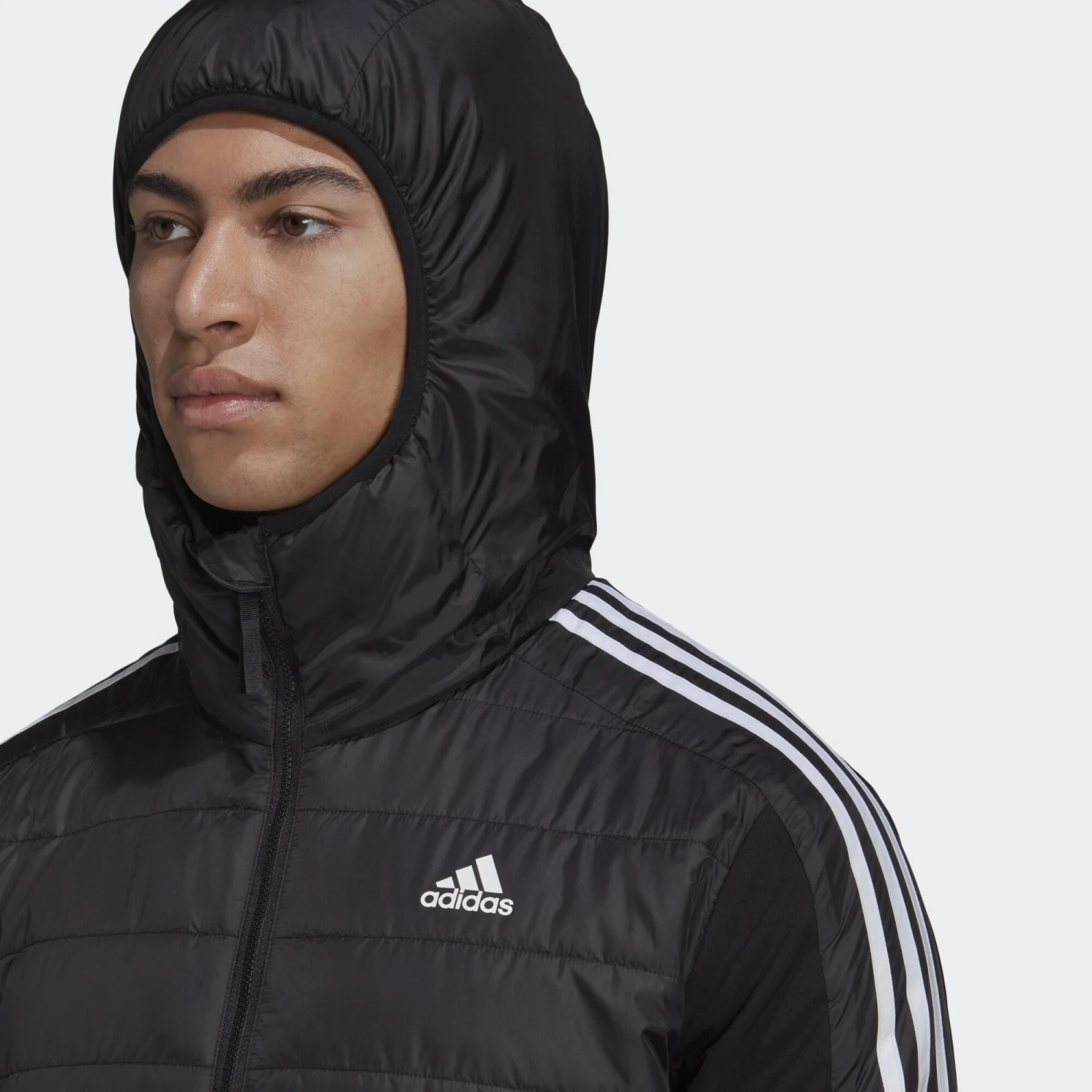 ADIDAS Essentials Insulated Hooded Hybrid Jacket 15 ADIDAS Essentials Insulated Hooded Hybrid Jacket - Image 15