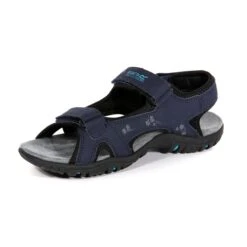 Regatta Womens/Ladies Haris Sandals (Navy/Black) -Hiking Gear Shop kbe146bda4b04334ef333137cf2989af4