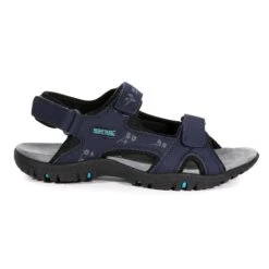 Regatta Womens/Ladies Haris Sandals (Navy/Black)