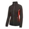 Regatta Activewear Womens/Ladies Sochi Softshell Jacket (Black/Classic Red)