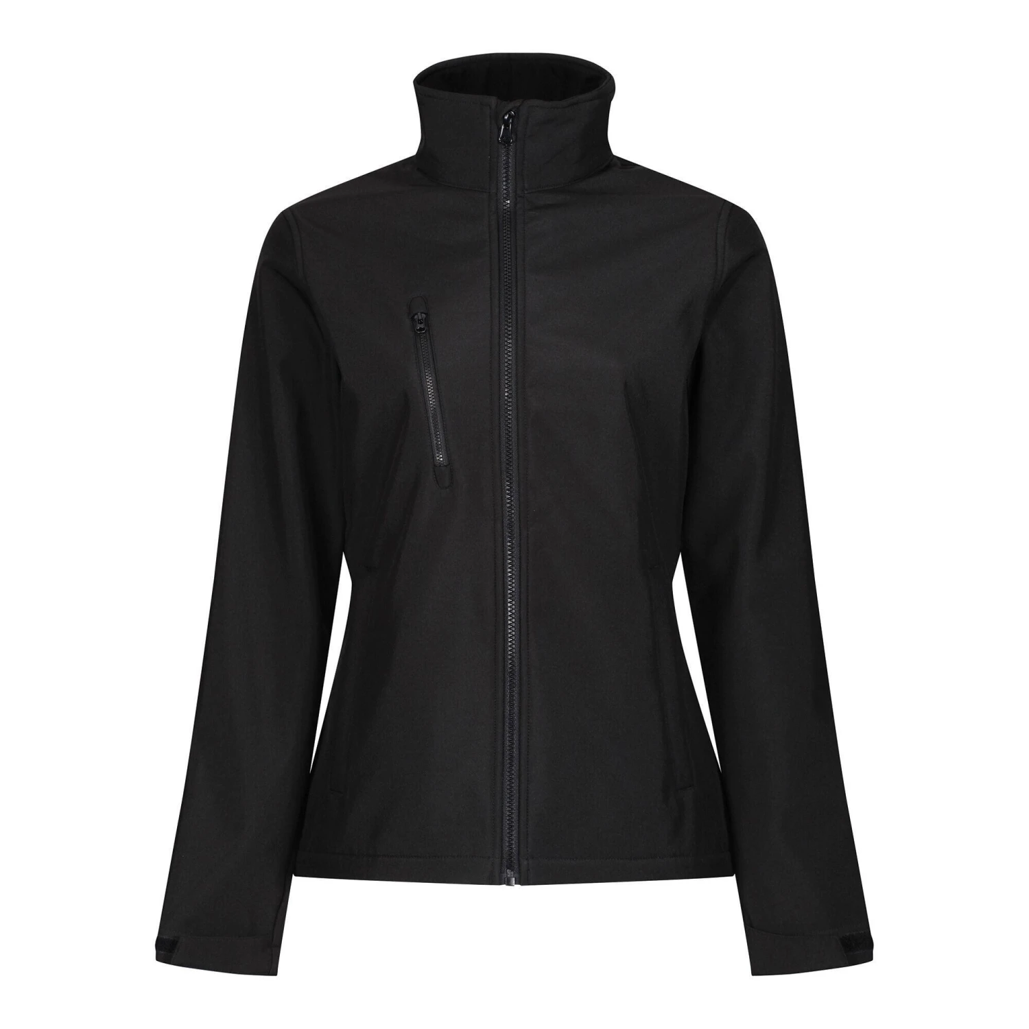 Regatta Womens/Ladies Ablaze 3 Layer Membrane Soft Shell Jacket (Black) 1 Regatta Womens/Ladies Ablaze 3 Layer Membrane Soft Shell Jacket (Black)