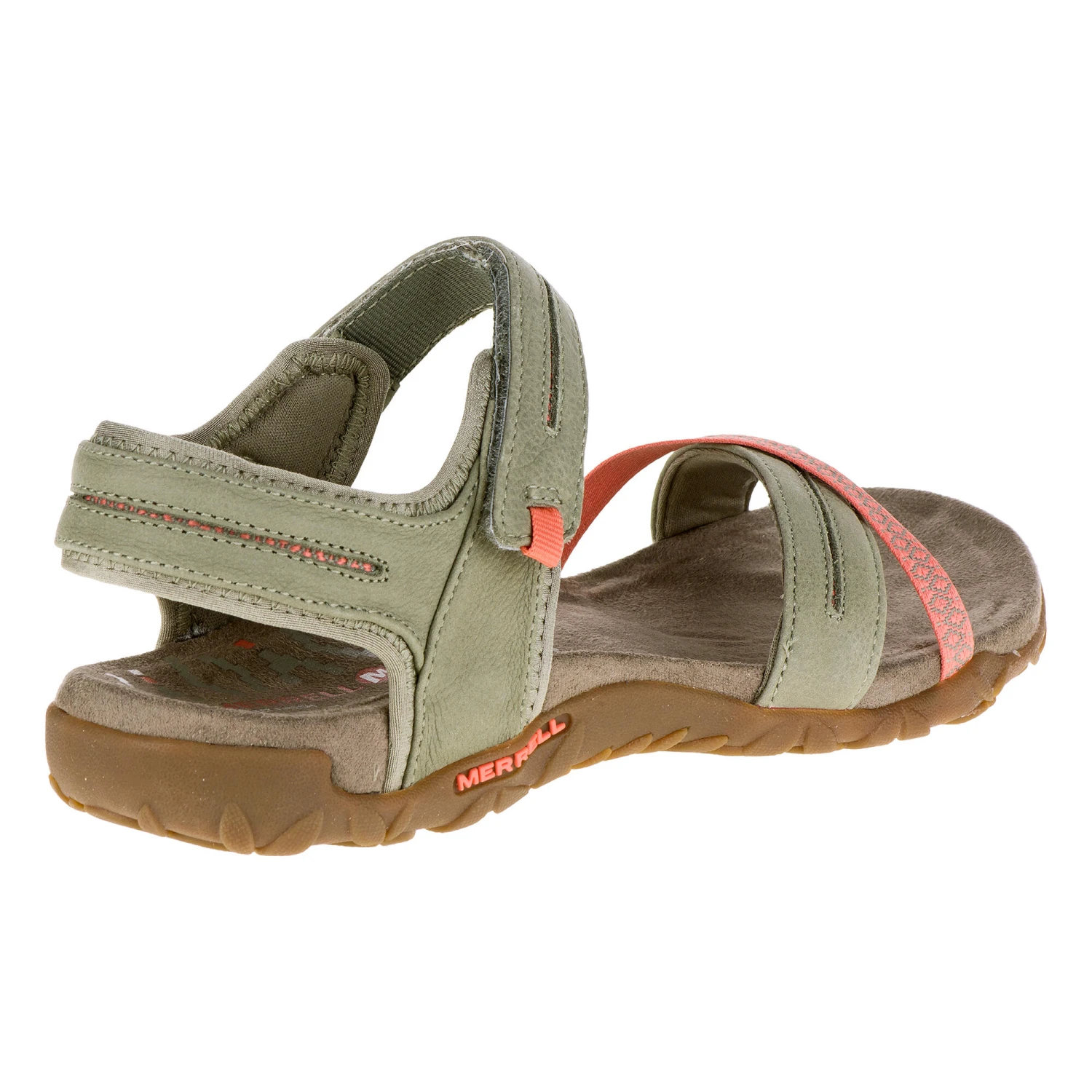 Women's Walking Sandals - Merrell Terran Cross - Khaki 2 Women's Walking Sandals - Merrell Terran Cross - Khaki - Image 2