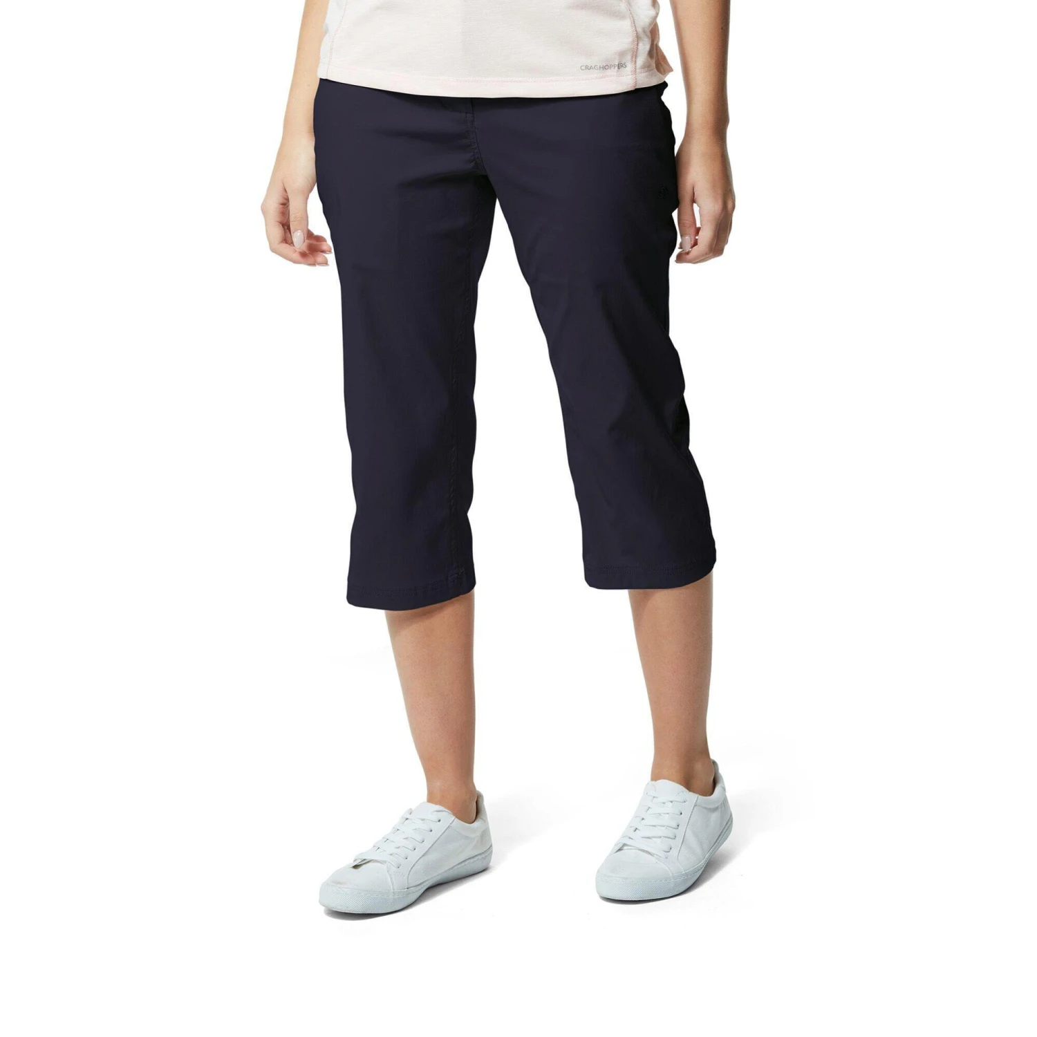 Craghoppers Womens/Ladies Kiwi Pro II Cropped Trousers (Black) 10 Craghoppers Womens/Ladies Kiwi Pro II Cropped Trousers (Black) - Image 10