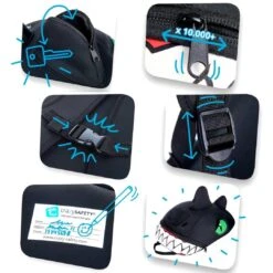Backpack For Kids | Black Dragon | Crazy Safety | Tested And Certified -Hiking Gear Shop kd5589f70382b8b0552a2aa4580bf70ae