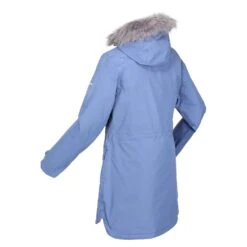 Regatta Womens/Ladies Sabinka Faux Fur Trim Parka (Slate Blue) 23 Regatta Womens/Ladies Sabinka Faux Fur Trim Parka (Slate Blue) -Hiking Gear Shop kd58cced5a71ab904d607b3f62b35ca40
