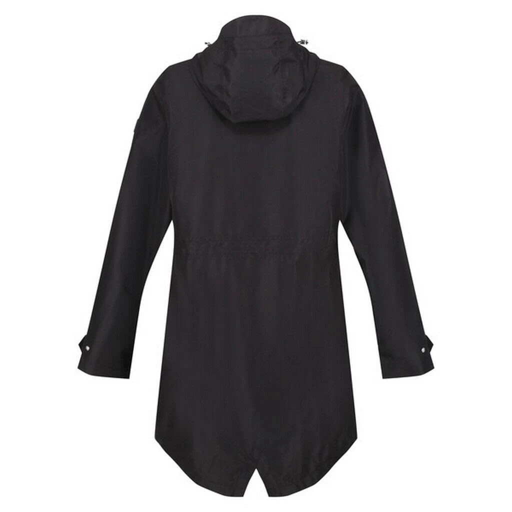 Regatta Womens/Ladies Lunora Midweight Parka (Black) 2 Regatta Womens/Ladies Lunora Midweight Parka (Black) - Image 2