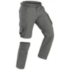 Men's Travel Trekking Zip-Off Cargo Trousers - Travel 100 Zip-Off