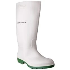Dunlop Womens/Ladies Pricemastor 380BV Wellington Boots (White/Green)