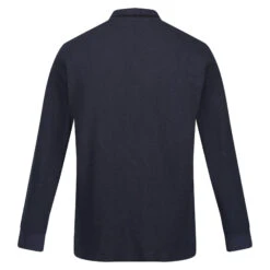 Regatta Mens Leaonzo LongSleeved Polo Shirt (Syrah Red) -Hiking Gear Shop ke3bb613ac09fa0054210379a88066cda