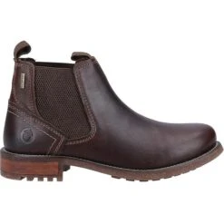 Cotswold Mens Hartpury Nubuck Chelsea Boots (Brown) -Hiking Gear Shop ke4e5a331db923fec631a75be6cd229e4