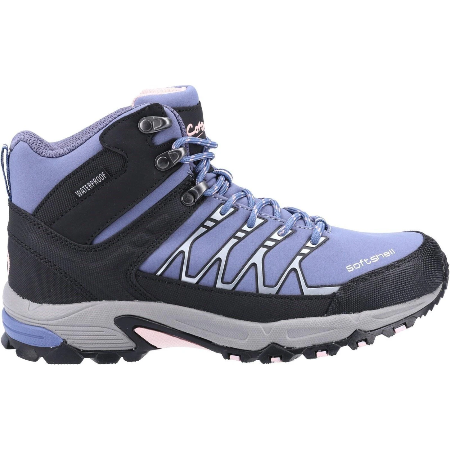 Cotswold Womens/Ladies Abbeydale Hiking Boots (Light Blue) 3 Cotswold Womens/Ladies Abbeydale Hiking Boots (Light Blue) - Image 3