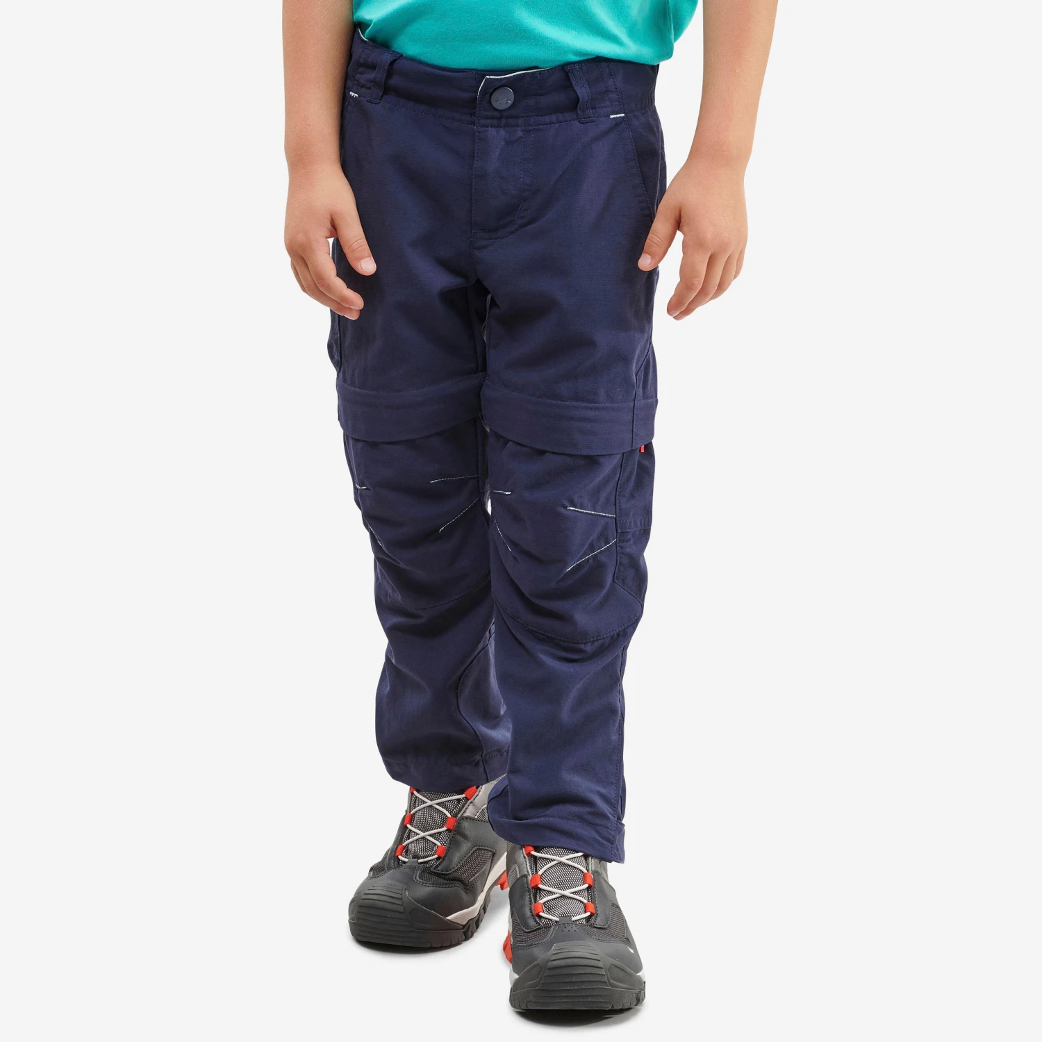 Quechua Kids' Hiking Zip-Off Trousers MH500 2 14 Quechua Kids' Hiking Zip-Off Trousers MH500 2 - Image 14