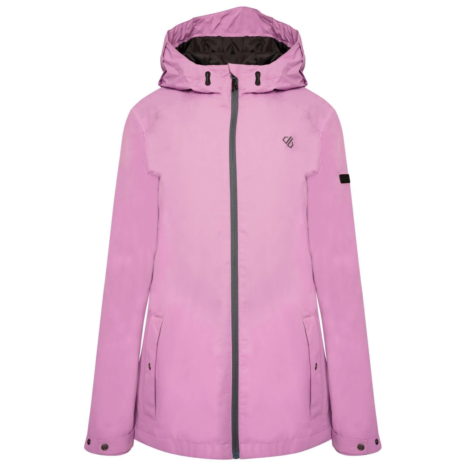 Dare 2b Womens/Ladies Already Recycled Waterproof Jacket (Dusty Lavender) 1 Dare 2b Womens/Ladies Already Recycled Waterproof Jacket (Dusty Lavender)