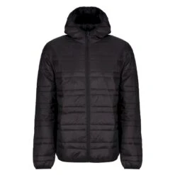 Regatta Mens Firedown Padded Jacket (Black)