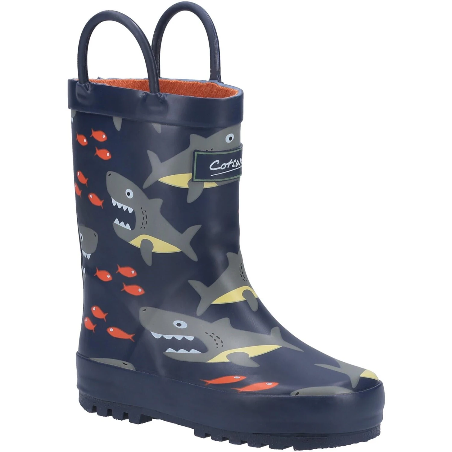 Cotswold Puddle Childrens Wellingtons GREY 2 Cotswold Puddle Childrens Wellingtons GREY - Image 2