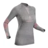 WEDZE Women's Ski 900 Merino Wool Seamless Base Layer Top