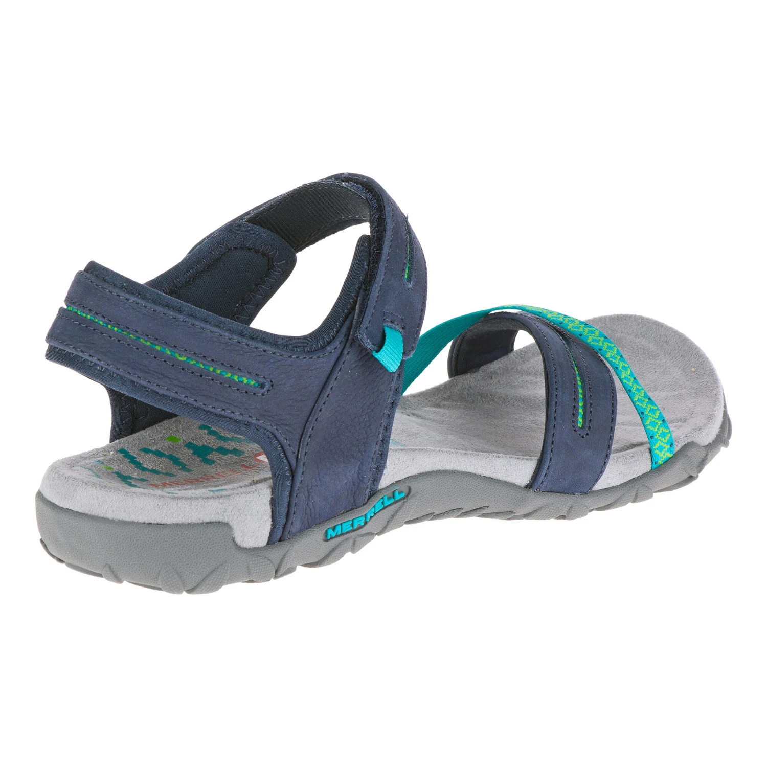 Women's Walking Sandals - Merrell Terran Cross - Navy 2 Women's Walking Sandals - Merrell Terran Cross - Navy - Image 2