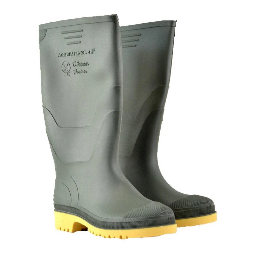 Administrator Wellington / Mens Boots / Plain Rubber Wellingtons (Green) 1 Administrator Wellington / Mens Boots / Plain Rubber Wellingtons (Green)
